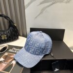 FENDI Oldflower Alphabet Baseball Hat 🧢 FD's old flower fisherman hat is really stylish. It's a super popular fisherman hat that looks fashionable and versatile all year round 🉑 Wearing a huge outfit is easy to match 🥰 - Image 5