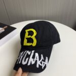 BALENCIAGA new embroidered logo baseball cap from Balenciaga, cool color scheme, with different styles for men and women to wear. The first batch will be shipped first! Paris fans must make a purchase! - Image 2