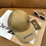 Burberry ☄️ Official website synchronized online 🎊  Korean version new British style customized 1:1 original single quality unisex baseball cap jacquard Meibang craft geological fabric high version quality 🔥🔥🔥 - Image 8