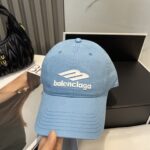 Balenciaga Balenciaga baseball cap. My family has already mastered Balenciaga's craftsmanship, which is sure to be a hit. Balenciaga's new washed cotton baseball cap is a must-haveHeavy industry craftsmanship, double B letter logo, innovative and fashionable trendy styleExclusive physical shooting for both men and women, adjustable for both genders - Image 8
