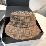 FENDI floral letter fisherman hat, FD's floral fisherman hat is really stylish, super popular fisherman hat, see the popular collection of fashionable and versatile all year round 🉑 Wearing a huge outfit is easy to match 🥰 - Image 5