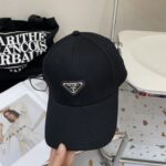💰r@da 普拉达牛仔布倒三角棒球帽，秀场同款，面料柔软舒适
百搭休闲款，闭眼 - Image 5