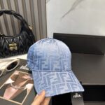 FENDI Oldflower Alphabet Baseball Hat 🧢 FD's old flower fisherman hat is really stylish. It's a super popular fisherman hat that looks fashionable and versatile all year round 🉑 Wearing a huge outfit is easy to match 🥰 - Image 7