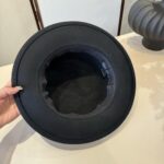 💰Gucci new wool top hat, flat top hat, made of 100% wool fabric 🦙%， Head circumference 57cm - Image 7