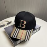 Comes with dust bagBurberry 3D embroidery, original baseball cap hot selling item at the counter, pure cotton lining, lightweight and breathable. Perfect design, precise and accurate grid alignment, original factory quality, exclusive physical shooting, suitable for both men and women! - Image 9