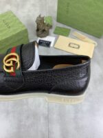 Gucci leather shoes, loafers - Image 7