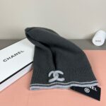 Chanel官网品质香奈儿秋冬网红时尚博主推荐款毛线帽，小红书爆款，手感超柔软舒适的针织线帽，弹性极佳！ - Image 7