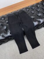 BC autumn and winter new men's straight leg sports casual pants, made of cashmere wool blend fabric, elastic waistband drawstring, and side pocket design, with a well tailored cut, neat stitching, and impeccable details (the highest version in the market for a must-have item). Classic and versatile, with a total casual relaxation feeling on the upper body, comfortable, breathable, and warm while reflecting high-end texture and overall appearance. Order number 29-38 - Image 6