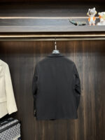 main recommendation 🌹  BC 2025ss early autumn new release ❤️ ‍ 🔥 BC suit jacket jacket, a popular autumn suit jacket jacket, with a classic logo embroidered on the chest in a single west style. Wearing it is a comfortable, relaxed, and slimming presence, lazy and casual. Combined with a clean and simple color scheme, it is particularly durable and suitable for daily wear~Introducing sporty items adorned with vibrant prints!Size: M-3XL with complete three sizes available for next day shipmentColor: Black KhakiH2025 new model launched - Image 4