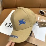 Burberry ☄️ Official website synchronized online 🎊  Korean version new British style customized 1:1 original single quality unisex baseball cap jacquard Meibang craft geological fabric high version quality 🔥🔥🔥 - Image 2