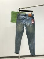 【Gucci Jeans | Classic Denim, Engraved with Luxury DNA】 When street style meets haute couture, a pair of jeans can become a badge of status.
Deconstructing the language of denim with centuries-old craftsmanship, we infuse every inch of fabric with a modern attitude and luxurious details, making everyday wear a silent declaration of taste.
✨ A pair of jeans is an attitude, and even more so, a legacy.
It's not just a wardrobe essential, but also an interpretation of the brand's spirit—
"From suitcases to jeans, we have always defined the boundaries of luxury with the ultimate craftsmanship."
Sizes: 28-42 - Image 2