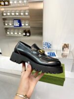 Gucci leather shoes, loafers