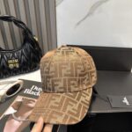 FENDI Oldflower Alphabet Baseball Hat 🧢 FD's old flower fisherman hat is really stylish. It's a super popular fisherman hat that looks fashionable and versatile all year round 🉑 Wearing a huge outfit is easy to match 🥰 - Image 2