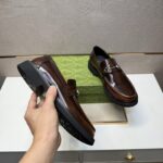 Gucci leather shoes, loafers - Image 7
