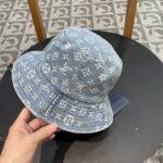 LV 新款牛仔渔夫帽 新工艺面料，巨遮脸！一年四季都可以戴材质 57cm - Image 2