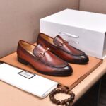 Gucci leather shoes, loafers