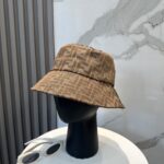 FENDI floral letter fisherman hat, FD's floral fisherman hat is really stylish, super popular fisherman hat, see the popular collection of fashionable and versatile all year round 🉑 Wearing a huge outfit is easy to match 🥰