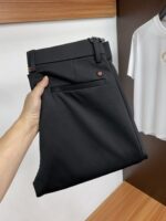 Johnny's men's casual suit pants, custom-made fabric showcases a sense of luxury! The overall pants design is simple and high-end, the first choice for fashion!Size: 29 30 31 32 33 34 35 36 38
