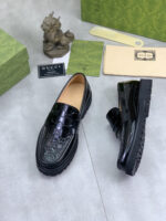 Gucci leather shoes, loafers - Image 3
