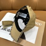Burberry ☄️ Official website synchronized online 🎊  Korean version new British style customized 1:1 original single quality unisex baseball cap jacquard Meibang craft geological fabric high version quality 🔥🔥🔥 - Image 4