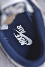 ▪细节鉴定
Travis Scott x Fragment Design x Air Jordan 1 Low OG SP AJ1 耐克联名 灰深蓝鬼脸 低帮文化休闲板鞋 - Image 6