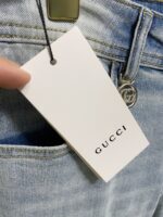 【Gucci Jeans | Classic Denim, Engraved with Luxury DNA】 When street style meets haute couture, a pair of jeans can become a badge of status.
Deconstructing the language of denim with centuries-old craftsmanship, we infuse every inch of fabric with a modern attitude and luxurious details, making everyday wear a silent declaration of taste.
✨ A pair of jeans is an attitude, and even more so, a legacy.
It's not just a wardrobe essential, but also an interpretation of the brand's spirit—
"From suitcases to jeans, we have always defined the boundaries of luxury with the ultimate craftsmanship."
Sizes: 28-42 - Image 6
