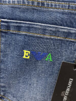【Armani Jeans | Classic Denim, Embossed with Luxury DNA】 When streetwear meets haute couture, a pair of jeans can become a badge of status.
Deconstructing the language of denim with centuries-old craftsmanship, we infuse every inch of fabric with a modern attitude and luxurious details, making everyday wear a silent declaration of taste.
✨ A pair of jeans is an attitude, and even more so, a legacy.
It's not just a wardrobe essential, but also an interpretation of the brand's spirit—
"From suitcases to jeans, we have always defined the boundaries of luxury with the ultimate craftsmanship."
Sizes: 28-42 - Image 9