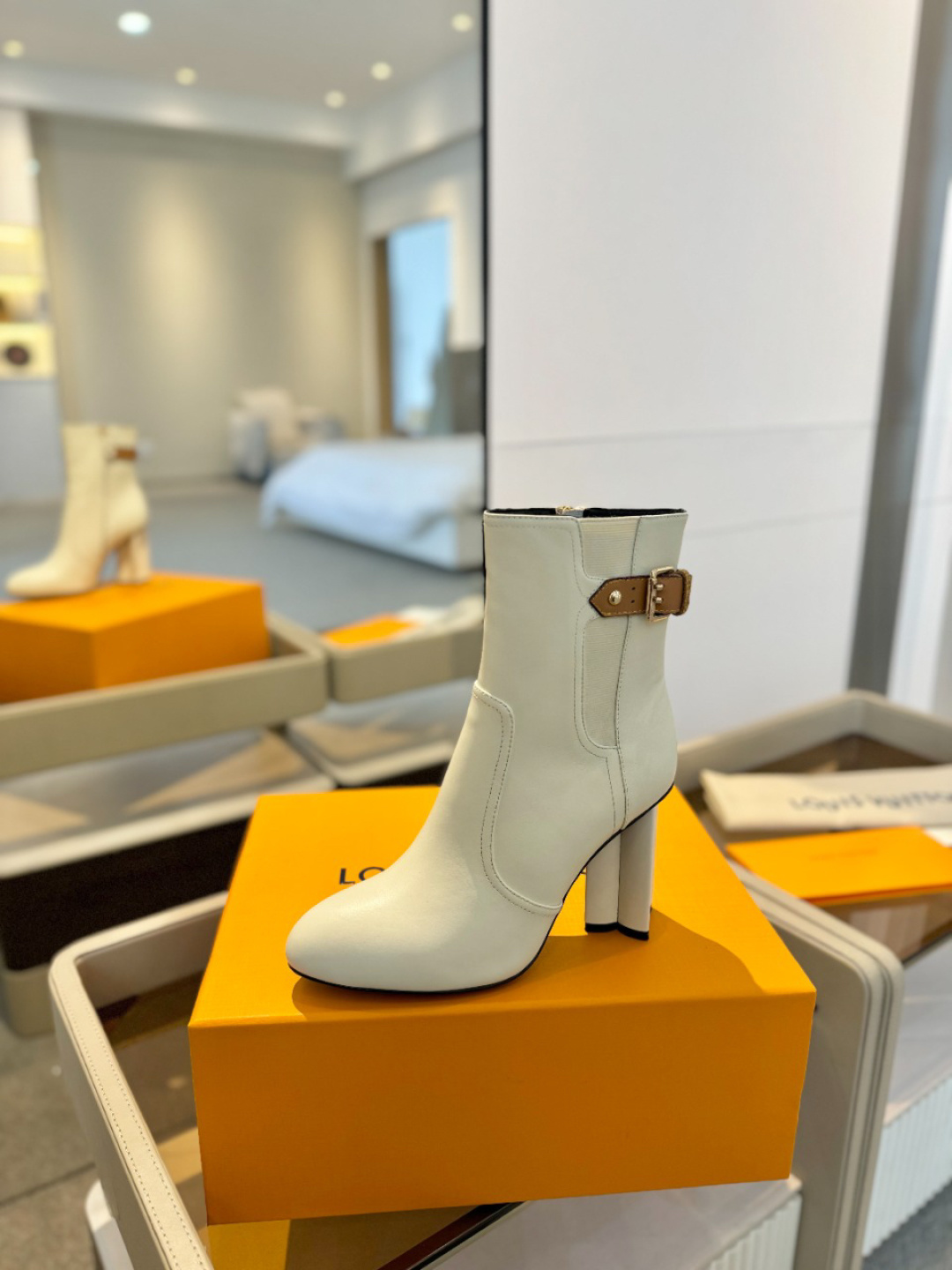 Louis Vuitton trainer boots