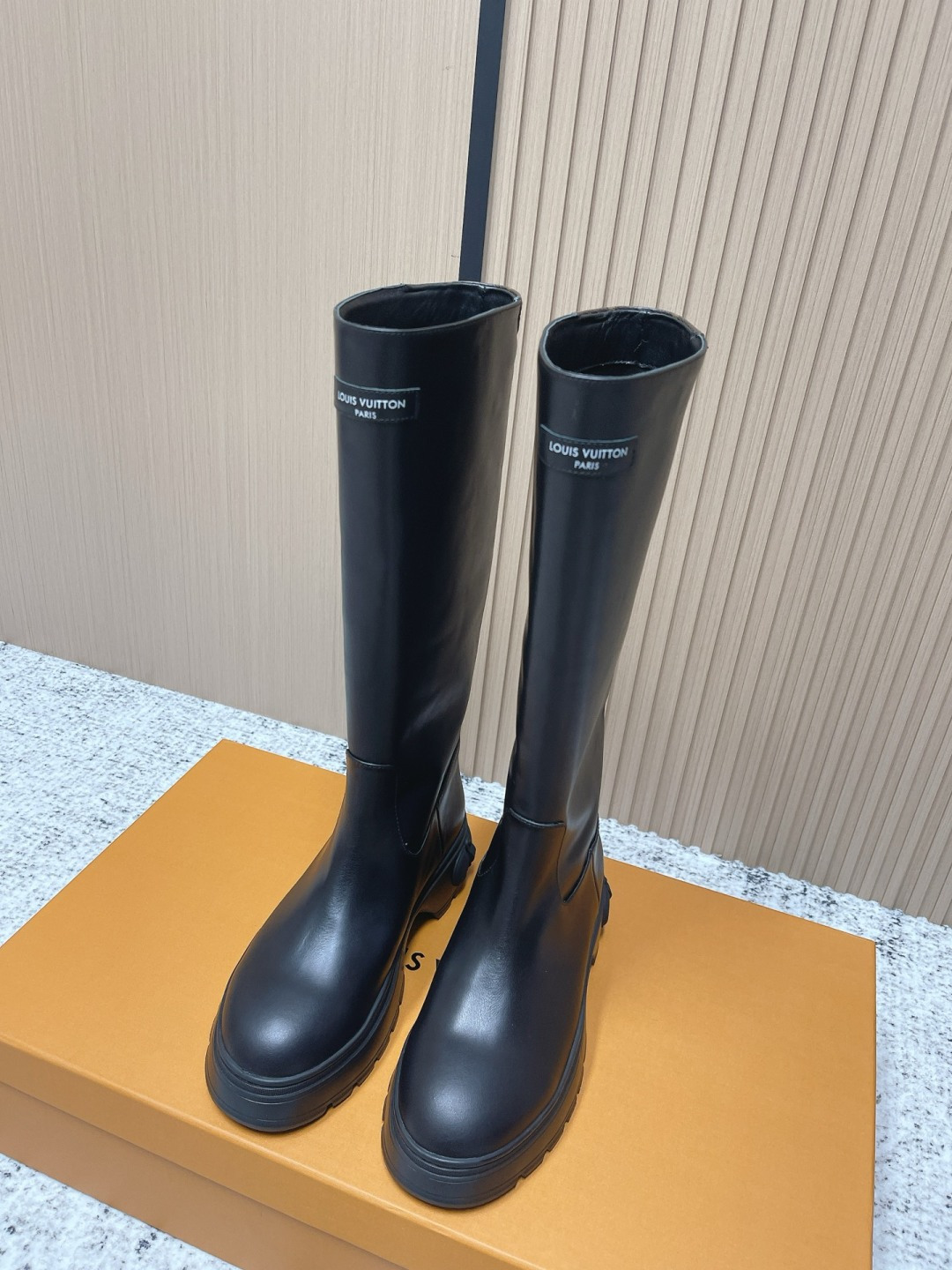 Louis Vuitton trainer boots