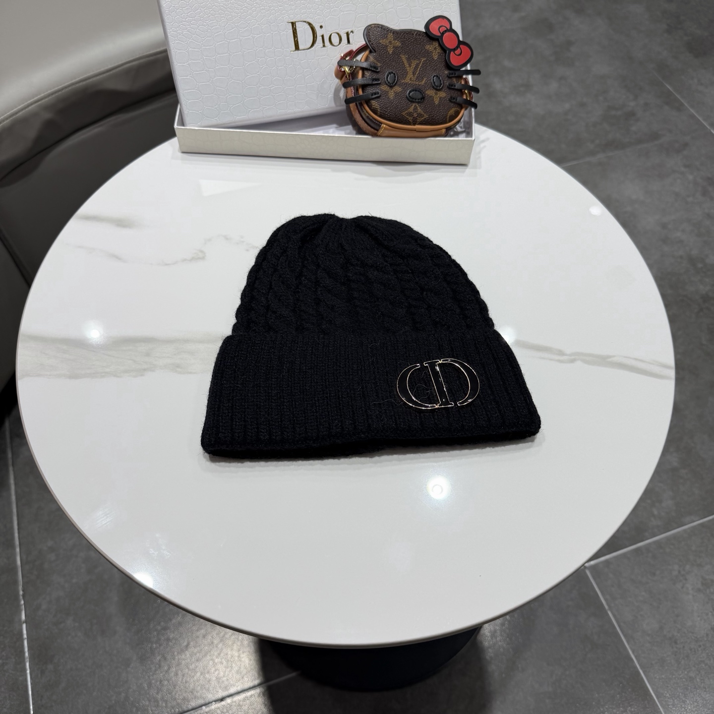 Dior 迪奥针织毛线帽，羊毛帽