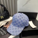 Gucci Classic Original Baseball Hat 😍 Counter 1:1 mold customization, highest version, original canvas lightweight and breathable! Physical shooting, suitable for both men and women in all seasons, with a basic head circumference of 56 and adjustable patch. - Image 6