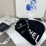 💰认准品质哦，精巯羊毛系列Chanel官网品质香奈儿秋冬网红时尚博主推荐款毛线帽，小红书爆款，手感超柔软舒适的针织线帽，弹性极佳！ - Image 7