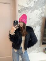 罗意威loewe官网经典款针织帽！小红书热卖爆款！穿搭神气！男女同款，加厚更保暖，时尚流行🌸质感一流，秋冬保暖最佳名品，赶紧订购哦，跑量款