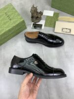 Gucci leather shoes, loafers - Image 6