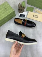Gucci leather shoes, loafers - Image 6
