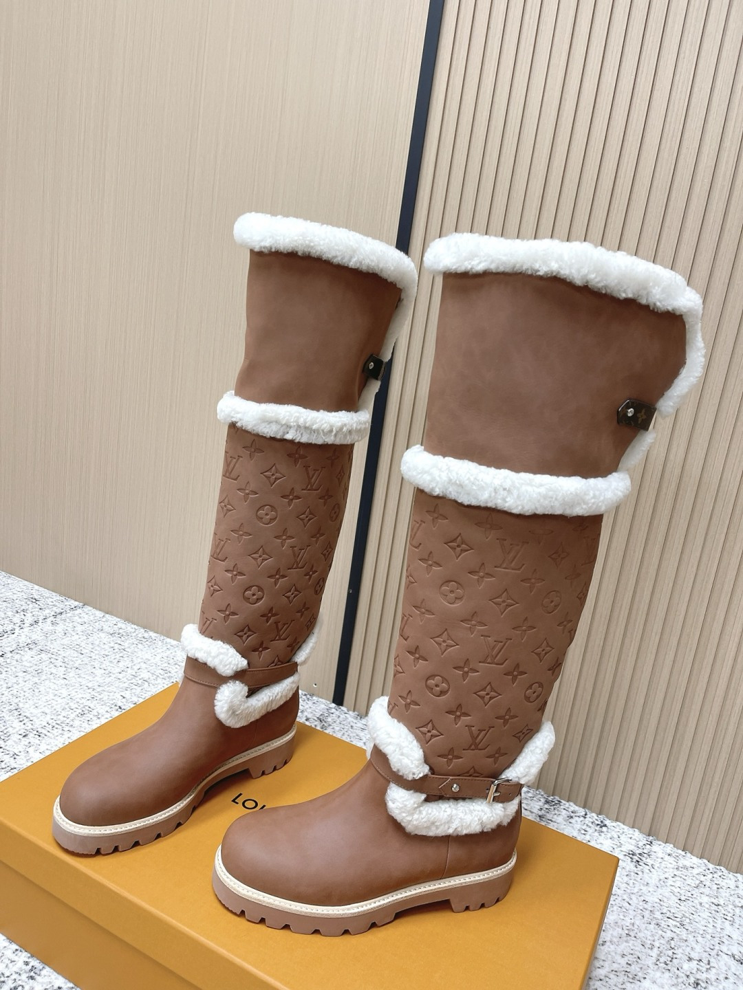 Louis Vuitton trainer boots