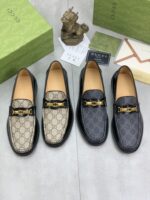 Gucci leather shoes, loafers - Image 9