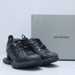 Balenciaga 巴黎世家 新款 弹簧鞋 增高 高跟 老爹鞋 运动鞋 复古做旧老爹鞋 Balenciaga X-Pander 巴黎世家 官方发售 正确字体电绣 粗细、位置、大小正确侧边TPU 透气孔匹配意产原版正确气垫分离大底，TPU软底 原版一致"Balenciaga" 大底LOGO 立体感十足原厂皮料水洗做旧  采购原厂网纱
🌵Size：35-46 - Image 2
