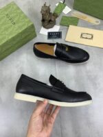 Gucci leather shoes, loafers - Image 6