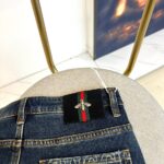 【Gucci Jeans | Classic Denim, Engraved with Luxury DNA】 When street style meets haute couture, a pair of jeans can become a badge of status.
Deconstructing the language of denim with centuries-old craftsmanship, we infuse every inch of fabric with a modern attitude and luxurious details, making everyday wear a silent declaration of taste.
✨ A pair of jeans is an attitude, and even more so, a legacy.
It's not just a wardrobe essential, but also an interpretation of the brand's spirit—
"From suitcases to jeans, we have always defined the boundaries of luxury with the ultimate craftsmanship."
Sizes: 28-42 - Image 8