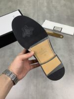 Gucci leather shoes, loafers - Image 9