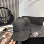 FENDI Oldflower Alphabet Baseball Hat 🧢 FD's old flower fisherman hat is really stylish. It's a super popular fisherman hat that looks fashionable and versatile all year round 🉑 Wearing a huge outfit is easy to match 🥰 - Image 2