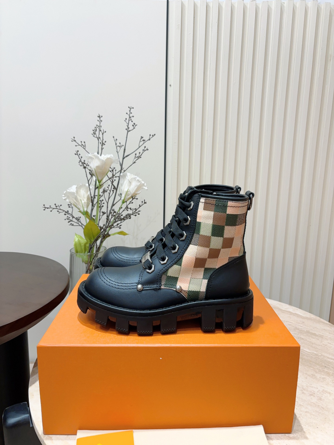 Louis Vuitton trainer boots