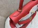 Kelly28cm 金扣 （Gold）法国🇫🇷togo Q5国旗红 rouge casaque 顶级纯手工 现货 - Image 5
