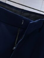 Balman 2025ss Spring and Autumn New Western Pants Nine Quarter Pants Casual Pants, High end Version! Customized fabrics for counters have high breathability and comfort, impeccable details, and brand element design concepts, reflecting high quality. Delicate and soft to the touch! Presenting casual tailoring, the upper body design is superb! 🐉 Size range: 30-38 🈚 35.37. Can be paired with a set - Image 4