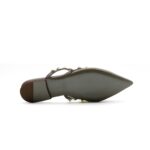 ［上新］vt平底鞋杏色漆皮单条带
Size：35-40码 - Image 8