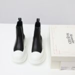 Mcq麦昆新款组合底切尔西靴//面开边珠里牛//size女35-40/男39-44 - Image 2