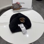 Chanel香奈儿秋冬网红时尚博主推荐款毛线帽，小红书爆款，手感超柔软舒适的针织线帽，弹性极佳！ - Image 9