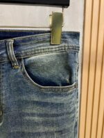 【Gucci Jeans | Classic Denim, Engraved with Luxury DNA】 When street style meets haute couture, a pair of jeans can become a badge of status.
Deconstructing the language of denim with centuries-old craftsmanship, we infuse every inch of fabric with a modern attitude and luxurious details, making everyday wear a silent declaration of taste.
✨ A pair of jeans is an attitude, and even more so, a legacy.
It's not just a wardrobe essential, but also an interpretation of the brand's spirit—
"From suitcases to jeans, we have always defined the boundaries of luxury with the ultimate craftsmanship."
Sizes: 28-42 - Image 4