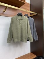 The latest fashion trend effect of the 2025 autumn and winter new knitted wool sweater long sleeved sweater, with fashionable new charm, elements and modern street style fusion, is a "heavenly official's work" with full beauty value Customer supplied knitted wool fabric! Flat series design! The touch is smooth and delicate, and the breathable and comfortable feeling is impeccable The minimalist and fashionable design comes from the latest techniques of trendy fashion, showcasing avant-garde and unique personality A must-have item for fashionistas to express the meticulous fashion atmosphere of the new season 👫 Same gender design. Size: M-3XL - Image 9